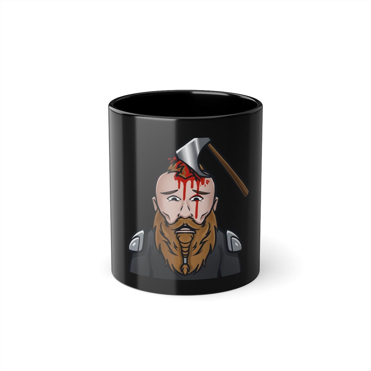 In jedem steckt ein Wikinger | Tasse | Schwarz