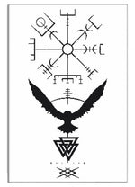Lade das Bild in den Galerie-Viewer, Vegvisir | Leinwanddruck | 40 x 60 CM
