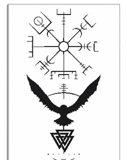 Vegvisir | Leinwanddruck | 40 x 60 CM