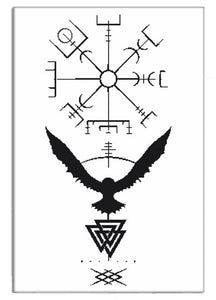 Vegvisir | Leinwanddruck | 40 x 60 CM