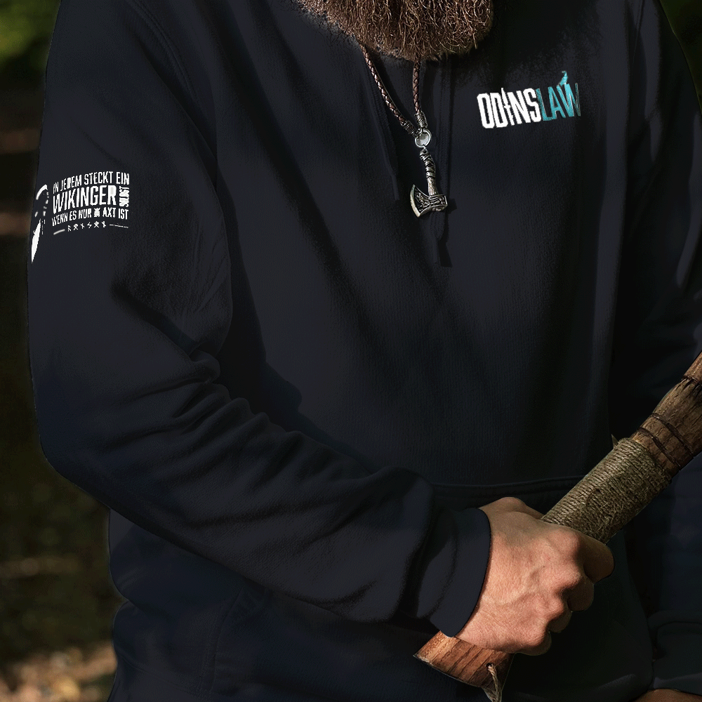 In jedem steckt ein Wikinger | Hoodie | Unisex