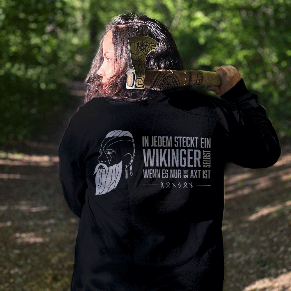 In jedem steckt ein Wikinger | Sweatshirt | Unisex