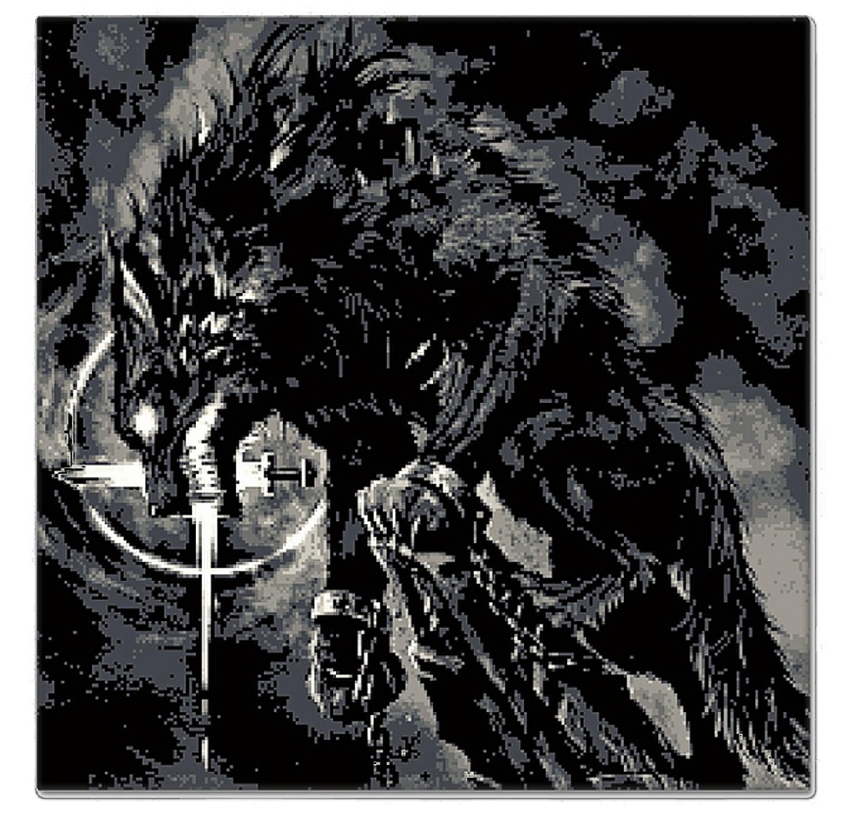 Fenrir | Leinwanddruck | 50 x 50 CM