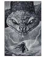 Lade das Bild in den Galerie-Viewer, Thor vs. Midgardschlange | Leinwanddruck | 40 x 60 CM (Limitierte Auflage)
