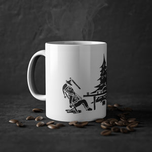 Merry Axe-Mas | Tasse | Weiß