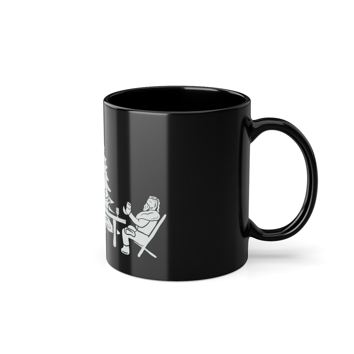 Merry Axe-Mas | Tasse | Schwarz