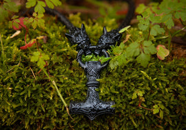 Halskette | Black Mjölnir