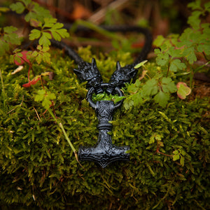 Halskette | Black Mjölnir