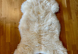 Schafsfell Hell (Weiß)
