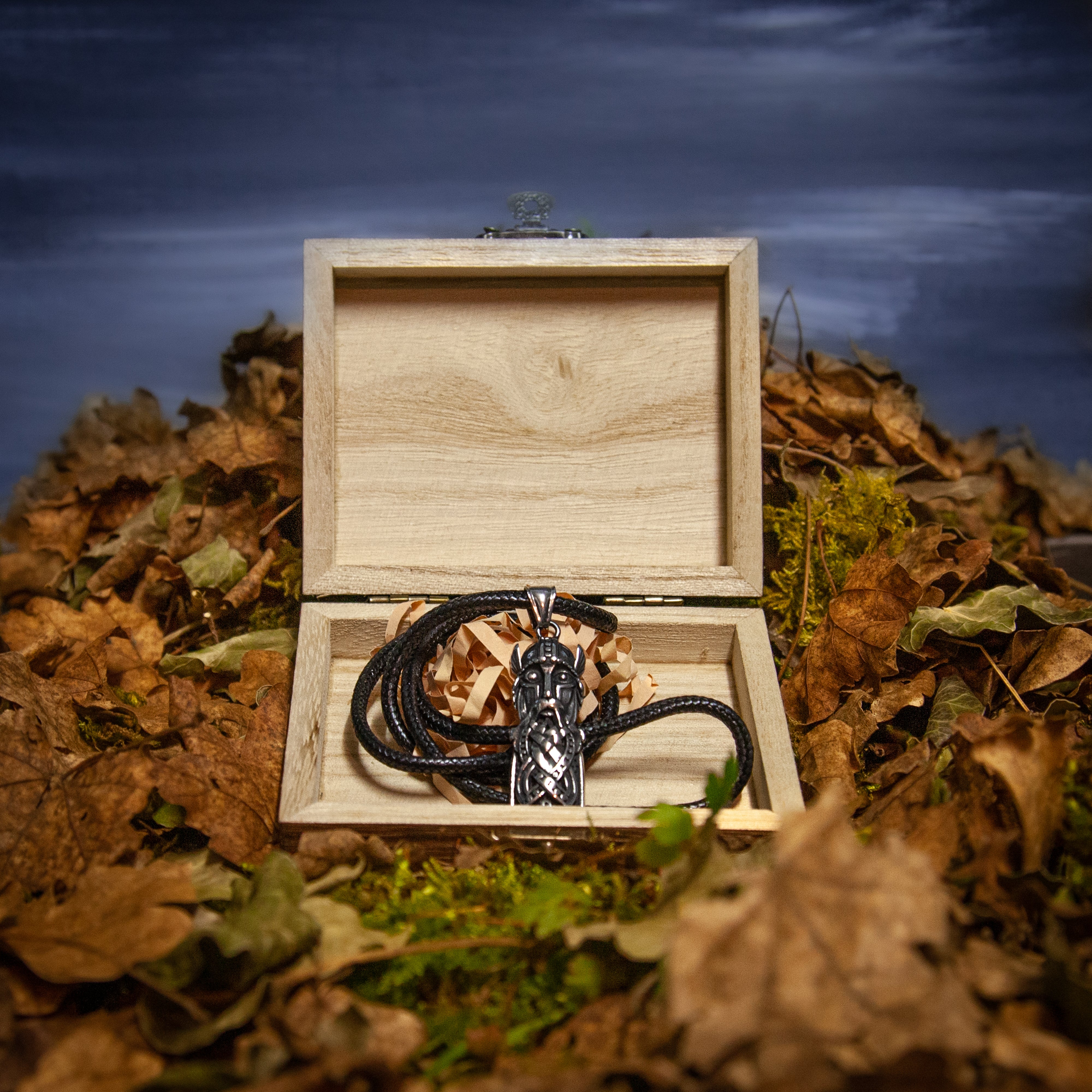 Vikings | Holzbox für Schmuck