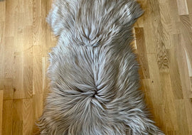 Schafsfell Grau